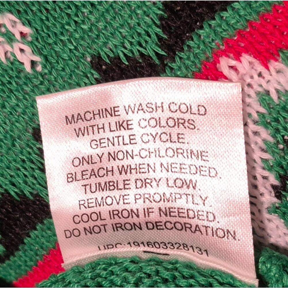 Christmas Sweater | Snoopy - Green | Juniors XXXL - Picture 9 of 10
